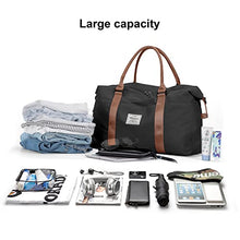 Load image into Gallery viewer, Travel Duffel Bag, Sports Tote Gym Bag, Shoulder Weekender Overnight Bag for Women