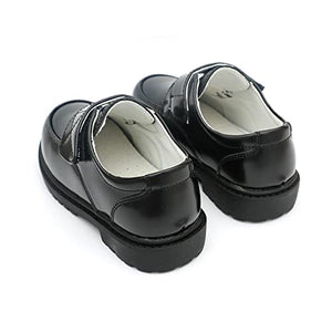 Boys Dress Shoes Wedding Party Heel Oxfords School Black Shoes (Toddler/Little Kid/Big Kid)