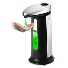 Load image into Gallery viewer, 400Ml with automated

 Liquid Soap dispensing machine Smart detector Touchless 
 Electroplated Sanitizer Dispensador for Kitchen restroom