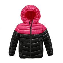 Load image into Gallery viewer, Boys Blue winter coats &amp; Jacket kids Zipper jackets Boys thick Winter jacket high quality Boy Winter Coat kids clothes