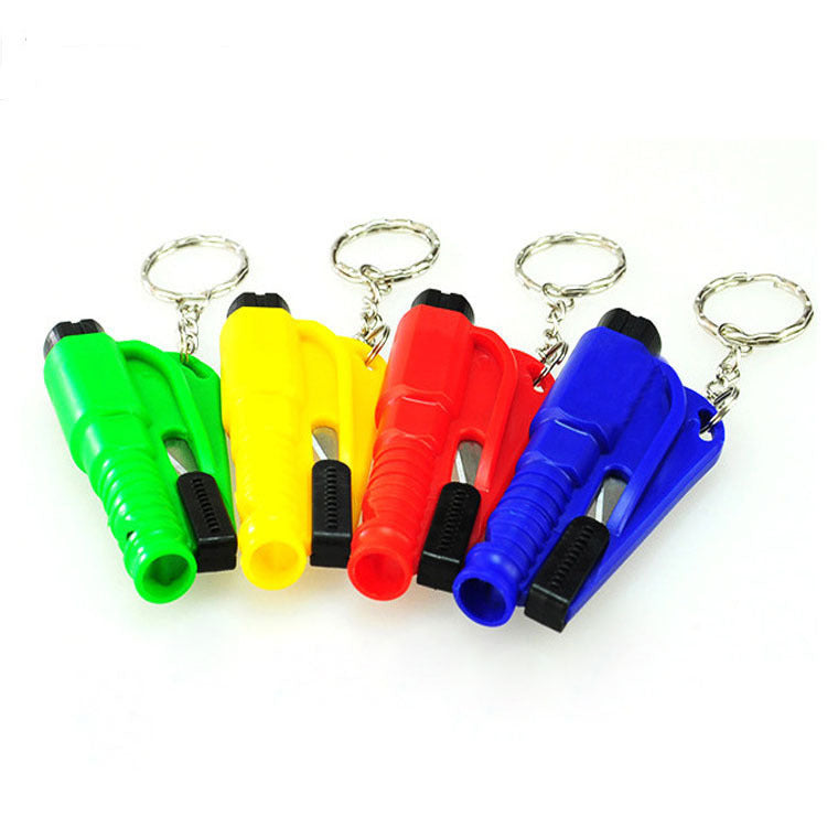 Car Accessories Keychain Car Broken Window Car Life-saving Hammer Escape Hammer Broken Window Artifact Keychain