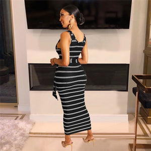 Rainbow Striped Print Casual T Shirt Dress Women One Shoulder Short Sleeve Loose Sexy Dress Summer Plus Size Midi Party Dresses