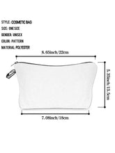 Load image into Gallery viewer, Art Line Print Portable Toiletry Organizer Bag Foldable Cosmetic Bags Fashion Women Brand Makeup Bag Simple Coin Purse