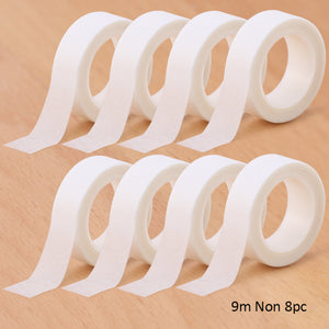 Wholesale breathable easy to tear Medical Tape/White Silk Paper Under Patches Eyelash Extension Supply Eyelash Extension Tape