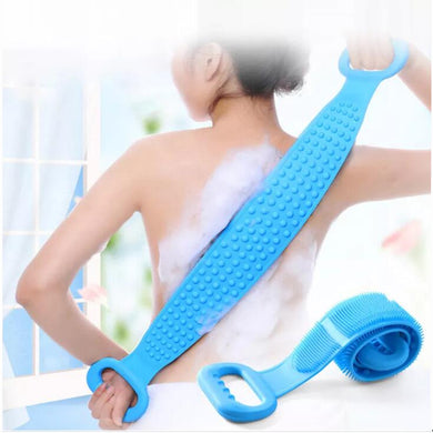 NEW Magic Silicone Brushes Bath Towels Rubbing Back Mud Peeling Body Massage Shower Extended Scrubber Skin Clean Artifacts