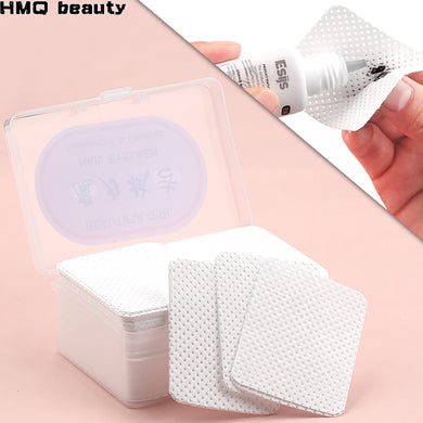 Lint-Free Paper Cotton Wipes Eyelash Glue Remover wipe the mouth of the glue bottle prevent clogging glue Cleaner Pads