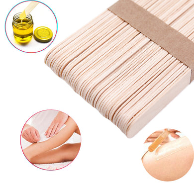 Disposable Waxing Spatulas Wax Stick Wooden Tongue Depressor