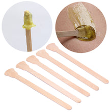 Load image into Gallery viewer, 20PCS Wooden Body Hair Removal Sticks Wax Waxing Disposable Sticks A