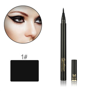 Waterproof Liquid Eyeliner Pen Eye Makeup Cosmetics Smudge-proof Fast Dry Eye Makeup Gel Seal Stamp Tool